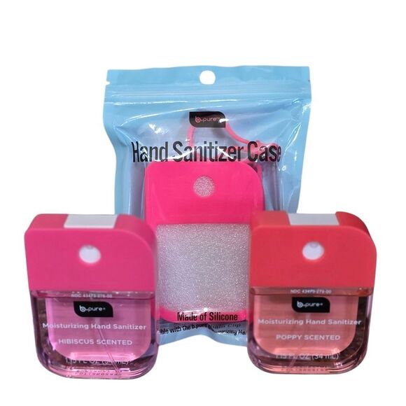 Pink Scented Hand Sanitizer Set - Picture 1 of 4
